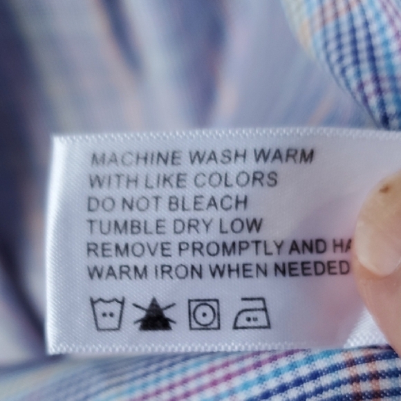 Orvis Blue Plaid Casual Button Down Shirt - Picture 9 of 11